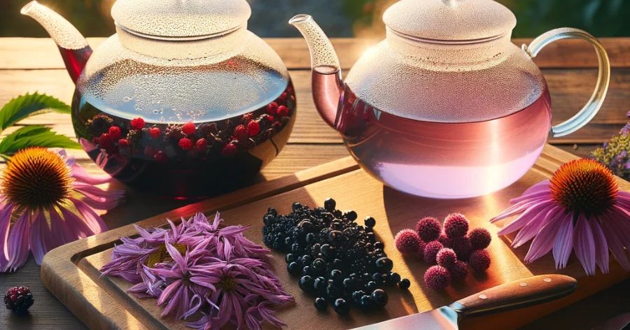Echinacea vs Elderberry for Immune Health