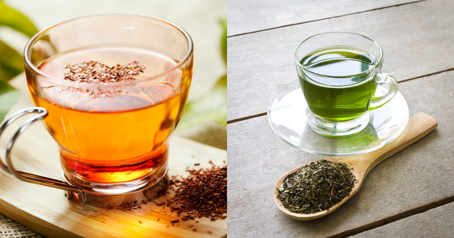 Rooibos vs Green Tea: Differences & Health Benefits
