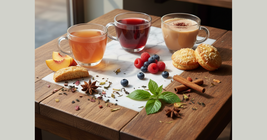 Dessert Tea Collection: Sweet, Caffeine-Free Blends to Indulge In