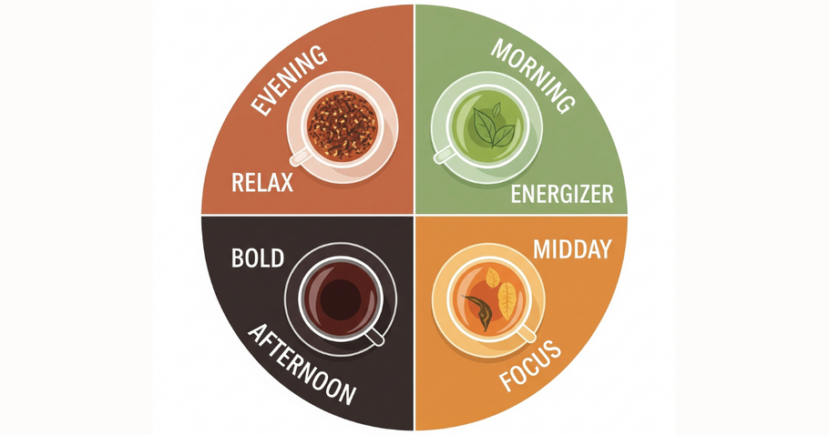 The Tea Mood Map: Best Loose-Leaf to Energize, Focus, and Relax