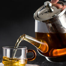 Load image into Gallery viewer, Heat Resistant Glass Tea Pot Stovetop Kettle Teapot