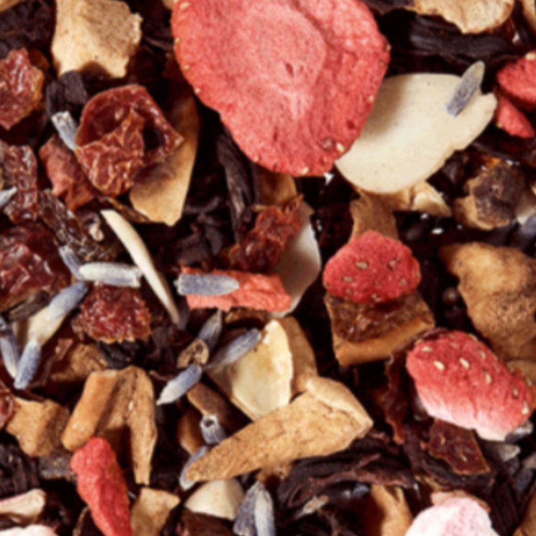 Strawberry Macaron Tea | Yum Cha Tea Company