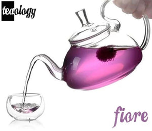 Teaology 8 Piece Borosilicate Blooming Tea Set